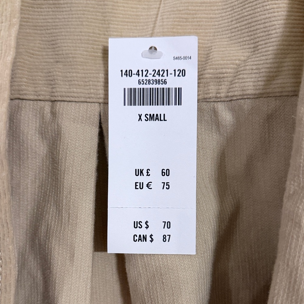 Abercrombie & Fitch corduroy button down - Picture 2 of 3